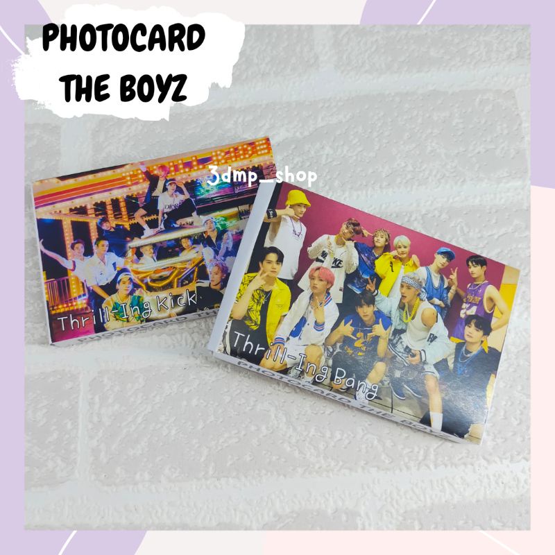 [25 lembar] Photocard lomocard lomo card photo card the boyz dream like thrill ing ride reveal stealer chase Whisper be awake roar reason reach realize