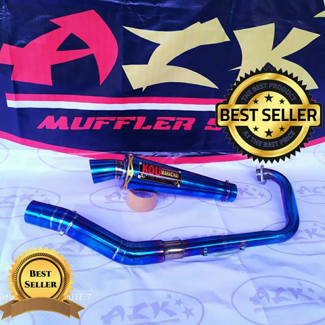 KNALPOT KOU Bluemoon SATRIA FU / RAIDER 150 / BELANG 150