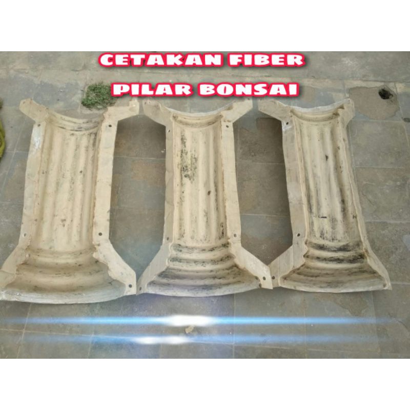 CETAKAN FIBER PILAR BONSAI