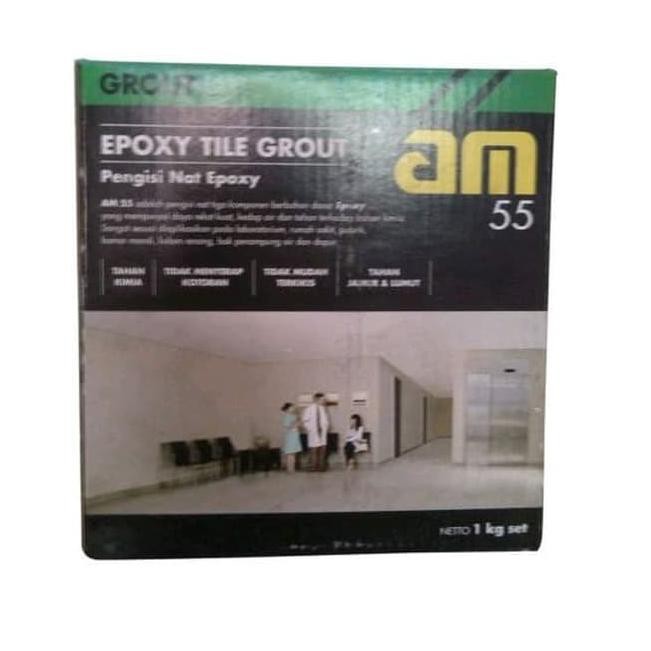 AM 55 EPOXY TILE GROUT - PENGISI NAT EPOXY