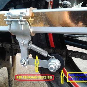 Stabilizer Rantai Rante Chain Guide Penahan Motor Tensioner Stabil rol