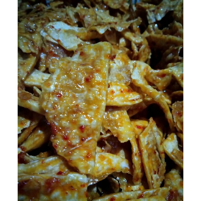 

Keripik Manggleng Pedas Manis