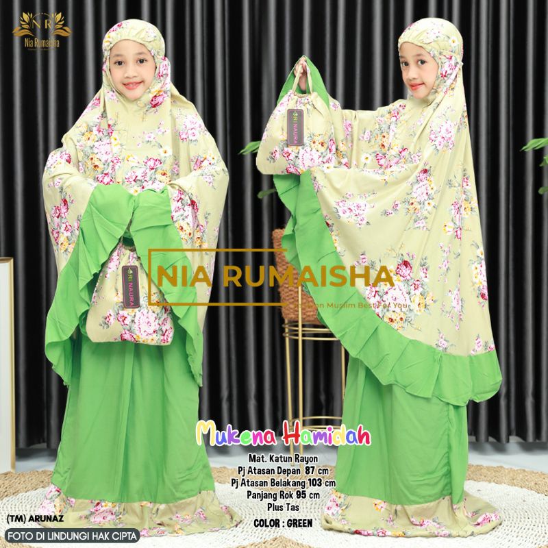 mukena anak Hamidah ori Nia rumaisha