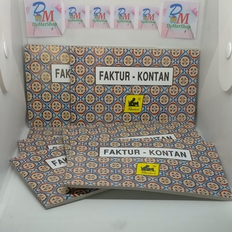 

Faktur - bon - nota kontan 1 ply merk standart motif batik