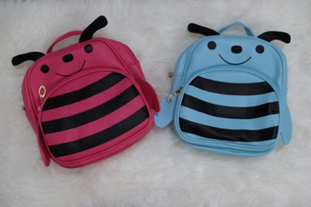 Tas ransel anak kulit import bee