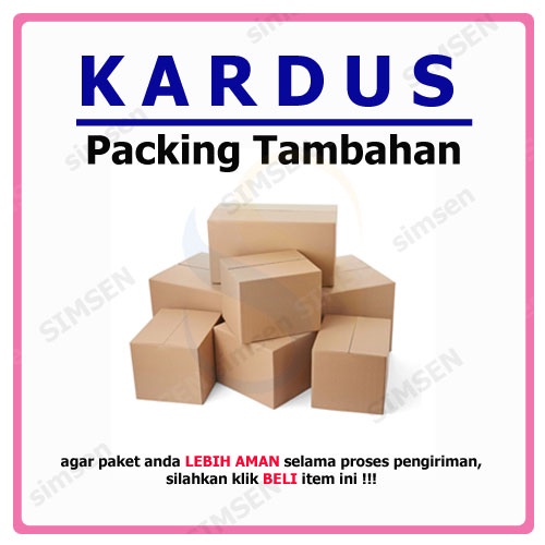 

Packing Tambahan Dus