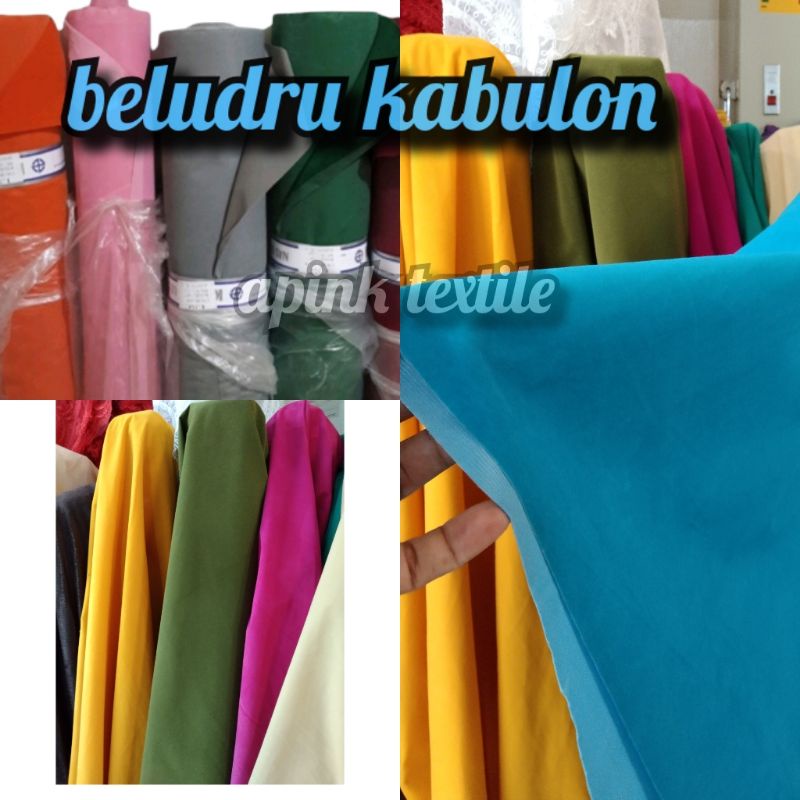 kain bahan bludru kabulon kain lapisan kotak perhiasan /bahan peci/kain bludru wisuda lapisan toga / baju Adat / kain aplikasi meteran