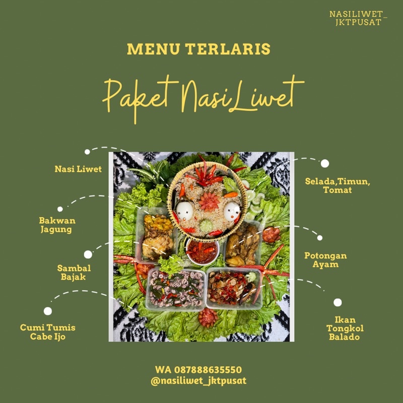 Jual Nasi Liwet Sunda Menu Paket Komplit Indonesiashopee Indonesia