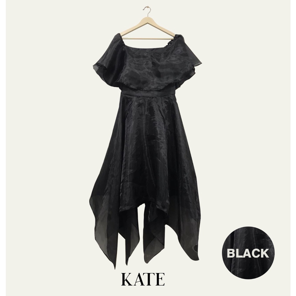 Kate Dress - Organza Dress Baju Pesta Kondangan Bridesmaid