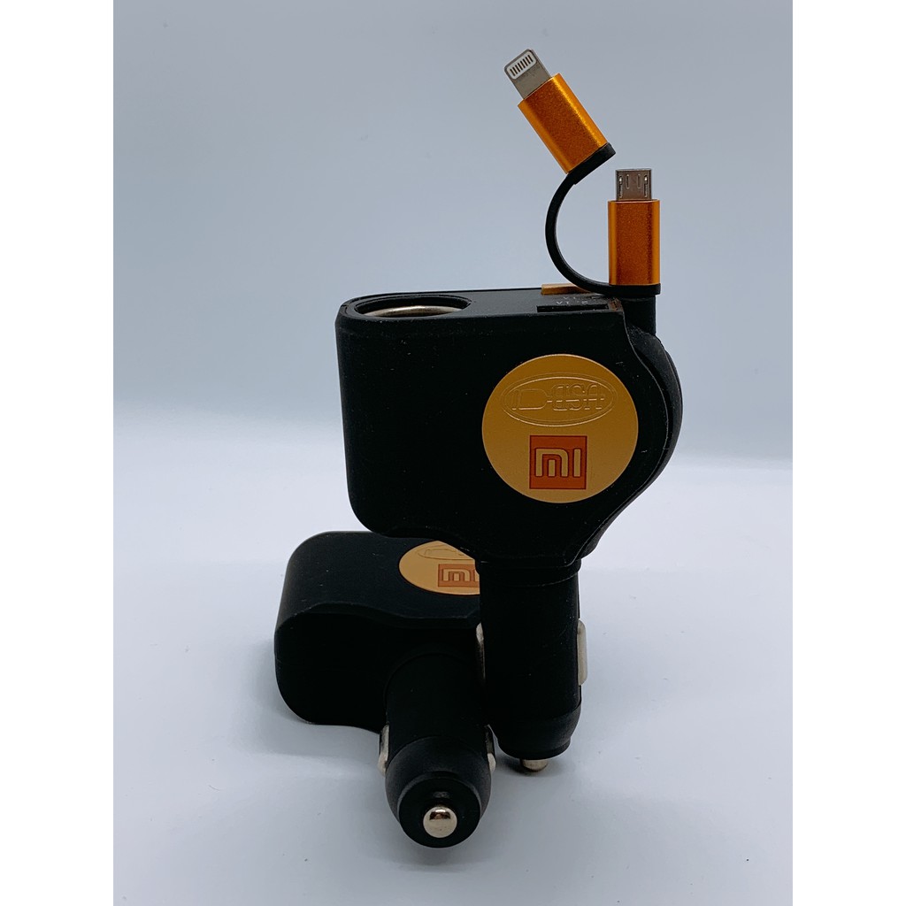 Double USB Xiaomi Car Charger / Charger mobil merk Xiaomi