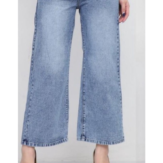 HIGH WAIST KULOT JEANS PREMIUM//P.90CM