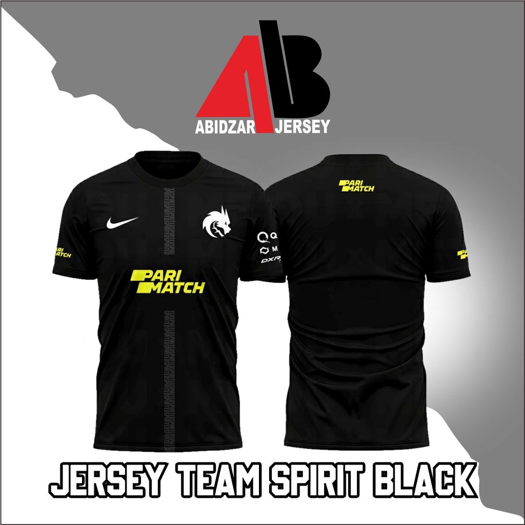 Jual Jersey Team Spirit Black edition winner TI 2021 | Shopee Indonesia