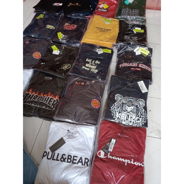 Grosir kaos distro premium murah/Kaos distro remaja/Obral kaos murah /kaos katun Combet premium