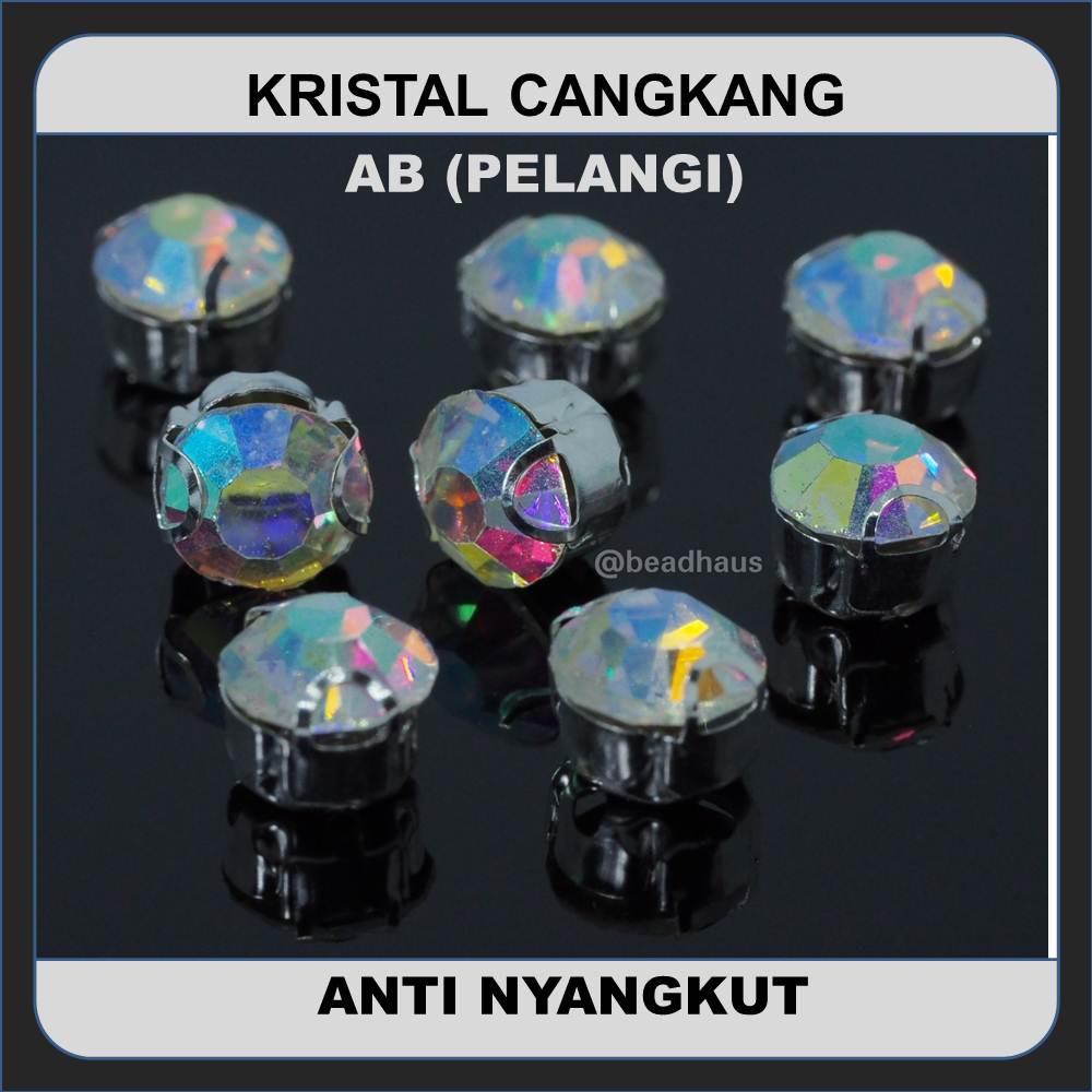 Payet Kristal Cangkang AB Pelangi ANTI NYANGKUT