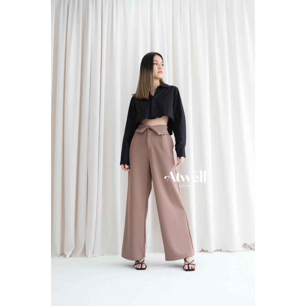 Xander High Waist Culotte Pants