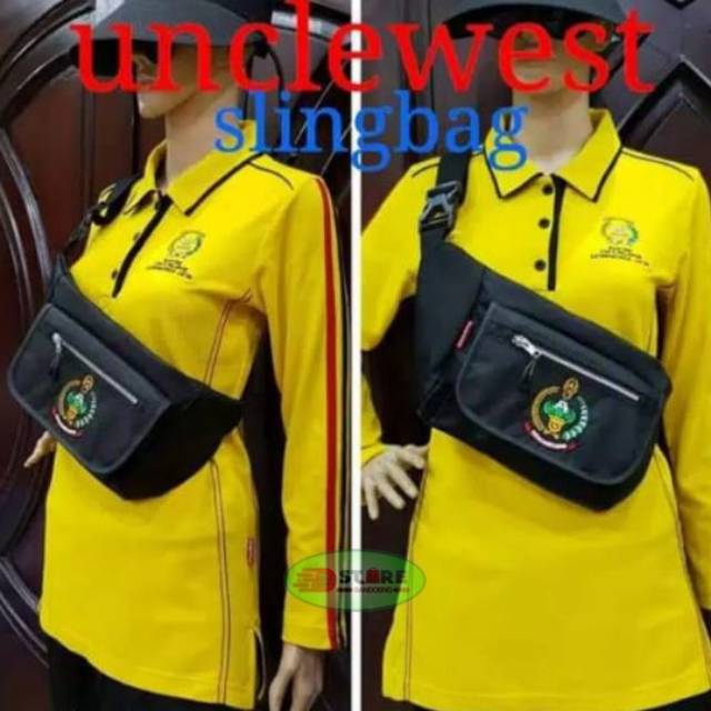 Sling Bag Bordir Logo Persit UncleWest