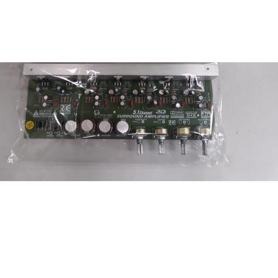 ⅍ Kit Power Amplifier aktif 5.1 surround 3D ✽