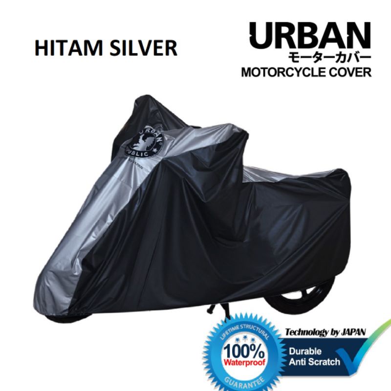 Cover Sarung Selimut Motor URBAN Motor Waterproof Dirty Bike Super Jumbo Moge motor gede klx trail ninja r rr ninja 250 cbr