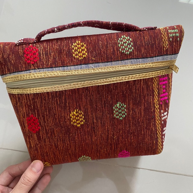 Tas Jinjing Wanita Ulos - tas ransel sling selempang tangan wanita ulos batak