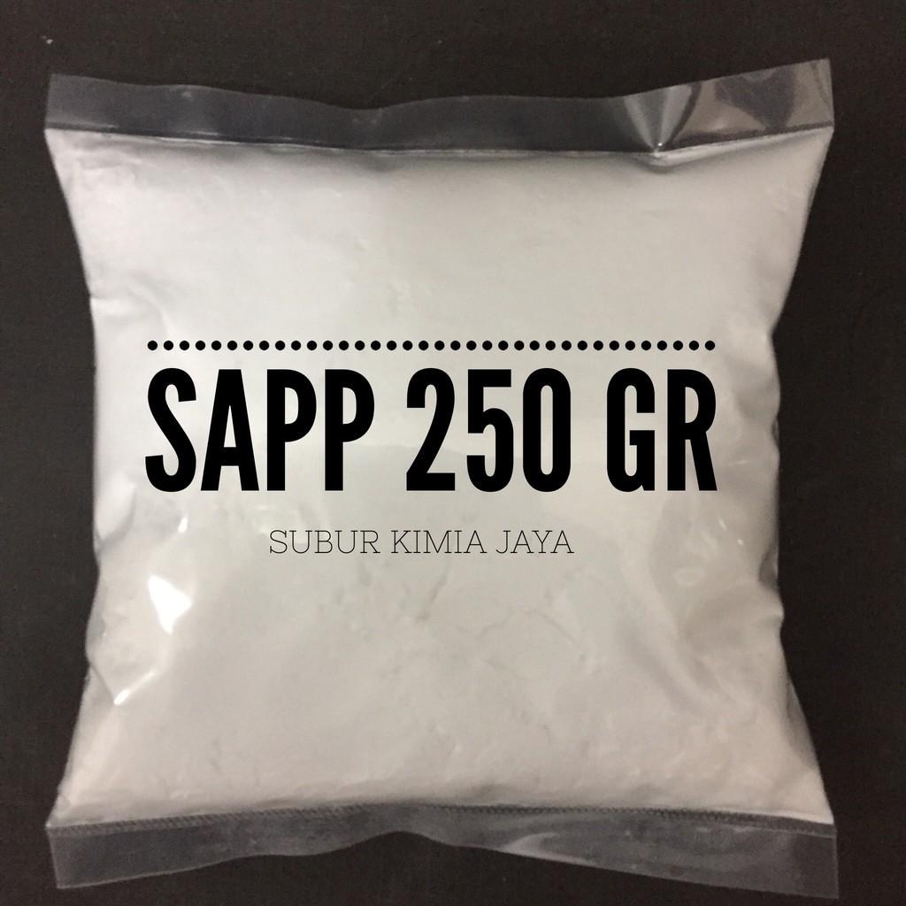 

SAPP Sodium Acid Pyrophosphate / perenyah gorengan 250 gr