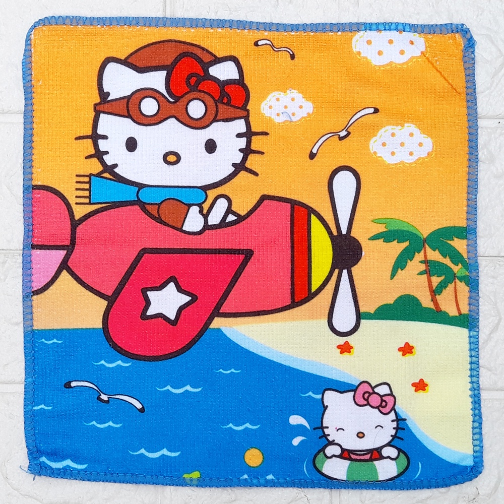 HANDUK MINI UNTUK ANAK &amp; BAYI 26x26 cm Handuk Mandi Lap sapu tangan Karakter Kartun chn