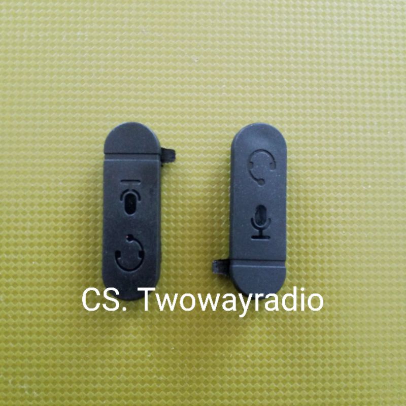 Dustcover HT Motorola XIR P3688 / penutup jack mic - earset / XIR P-3688