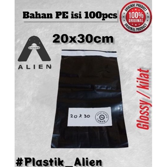 

Plastik polymailer PE 20x30 isi ( 100pcs ) Glossy Plastik Packing