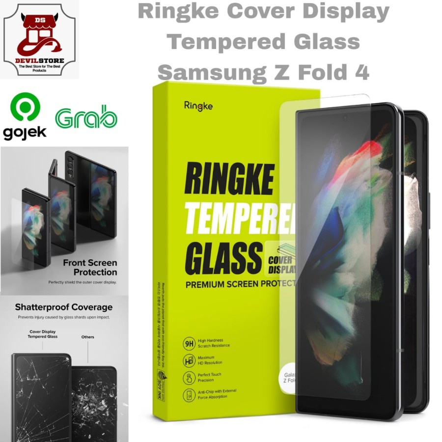 Ringke Cover Display Tempered Glass Samsung Z Fold 4 Front Display