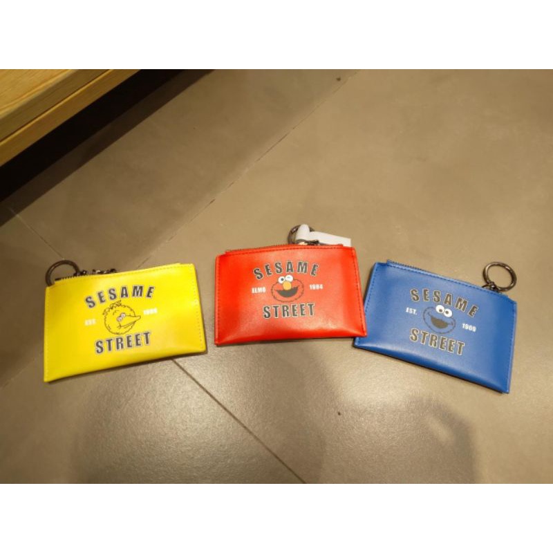 SALE MINISO X SESAME STREET COIN BAG/ DOMPET KOIN ELMO