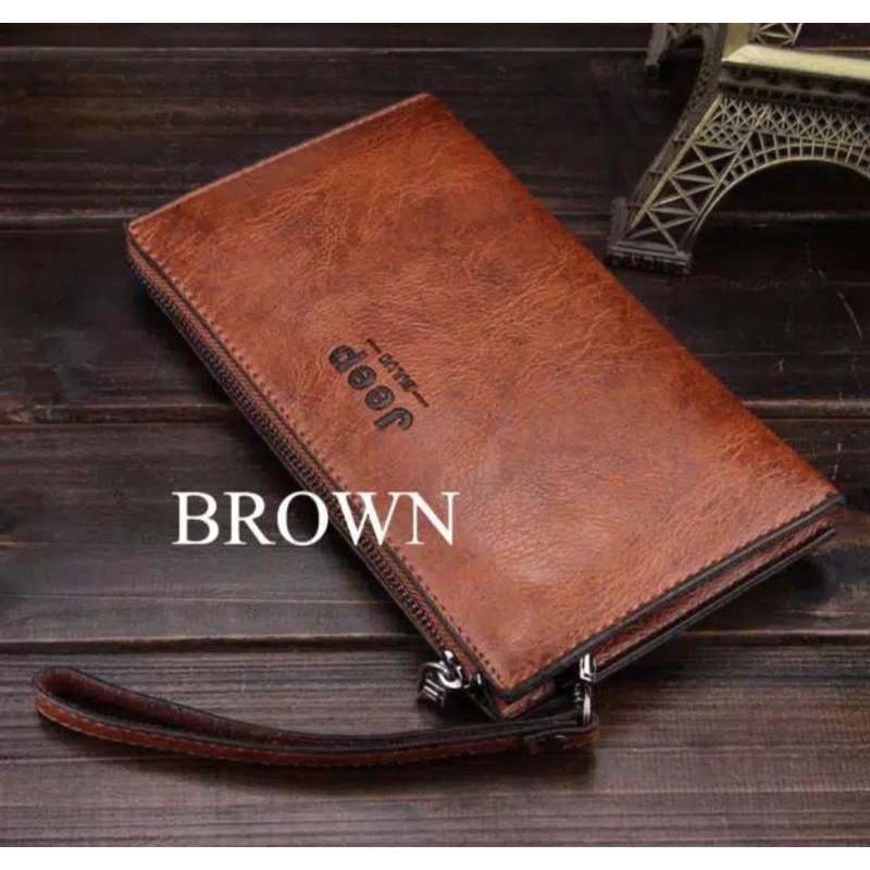 Dompet Kulit JEEP Pria/Wanita