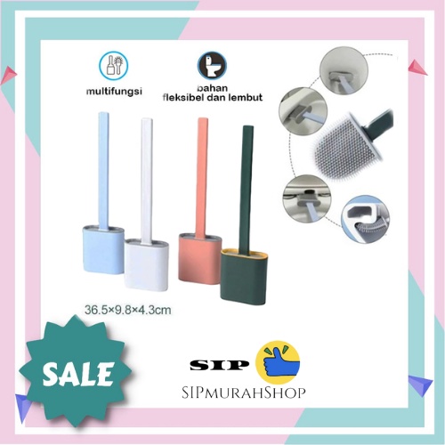 Toilet Brush Sikat Jamban WC Pembersih Koloset Kamar Mandi Bathroom / Brush toilet sikat wc silikon silicone elastic pembersih wc elastis Karet Lentur / Sikat Toilet Pembersih Kloset Brush Silicone Elastis Silikon Wc Closet Flexible Alat Kamar Mandi