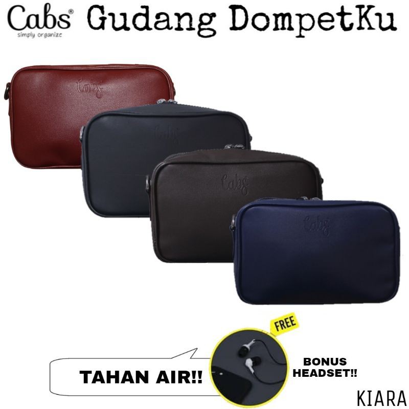SLING BAG WANITA CABS KIARA POUCH SERBAGUNA TAHAN AIR