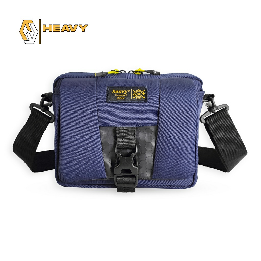 Tas Selempang Heavy Original - Sling Bag Alano Premium - Tas Bahu Pria dan Wanita - Tas Unisex - Tas