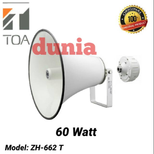 Speaker Corong - Horn TOA ZH 662 T Original 60 Watt