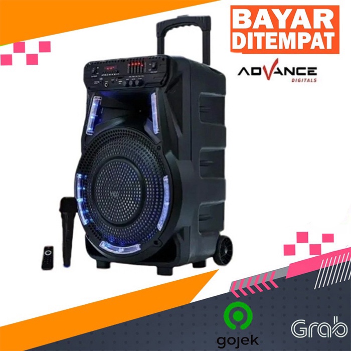 Advance Speaker Meeting K1502 Bluetooth Aqualizer 15Inch Speaker Jumbo