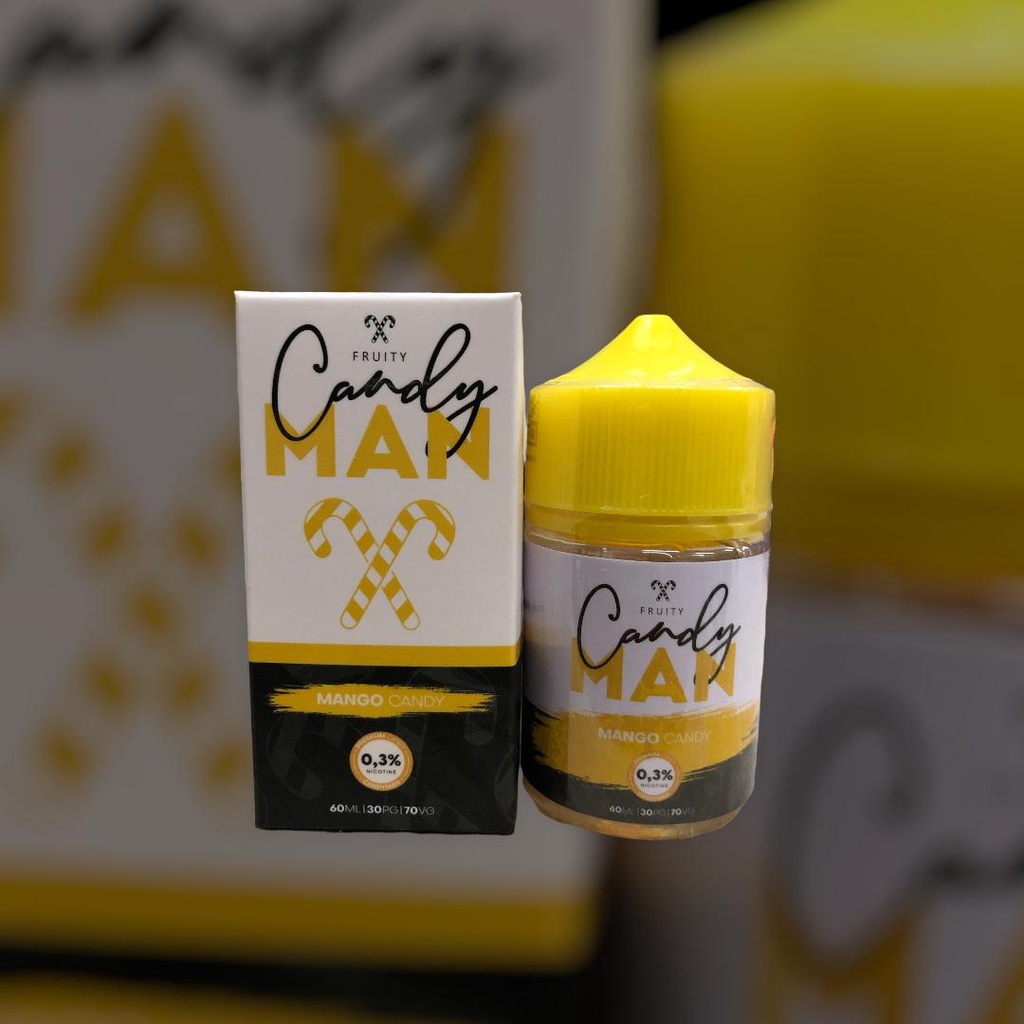 Liquid Candyman Mango Candy 60ml | Candyman Freebase Mango 60ml