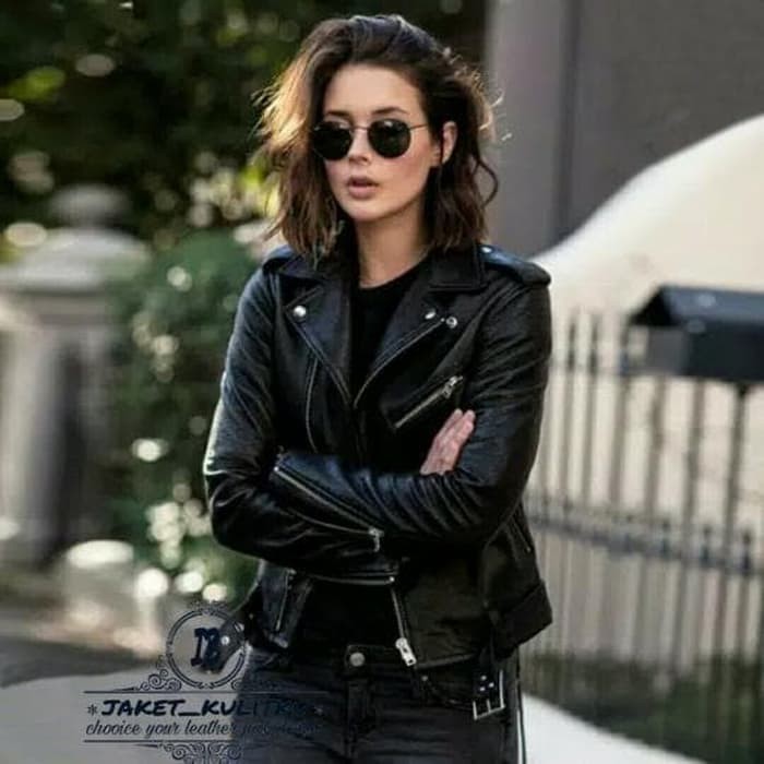 jaket kulit wanita , jaket kulit sintetis wanita , jaket kulit motor wanita
