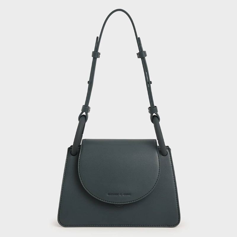 9.9 SALE | CK Circular Flap Trapeze Bag