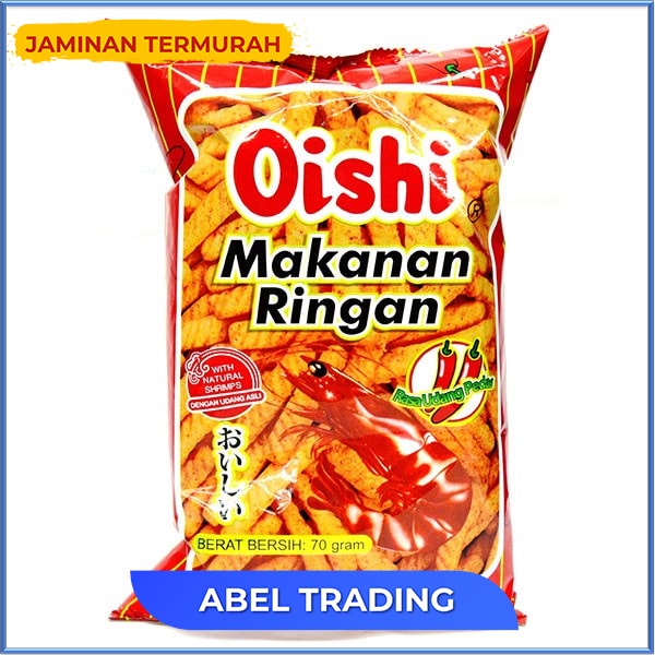 

Oishi Kraker Udang Pedas 70G