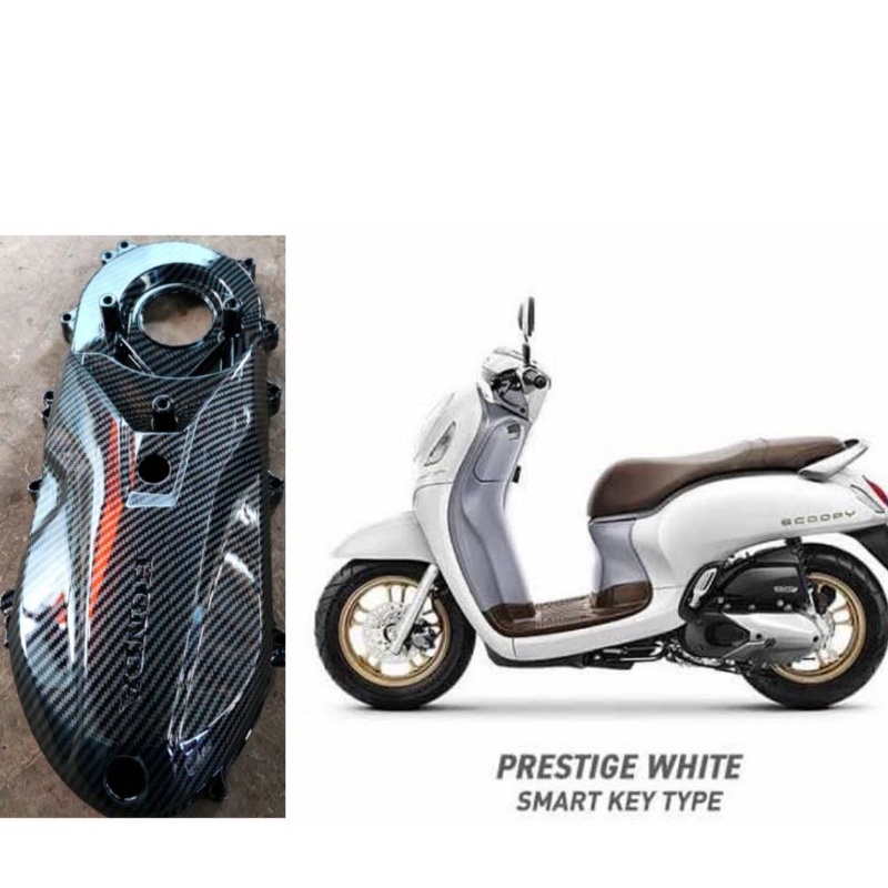 bolok cvt scoopy 2021 2020  prestige k2f  yang no selahn ori ham honda full carbon