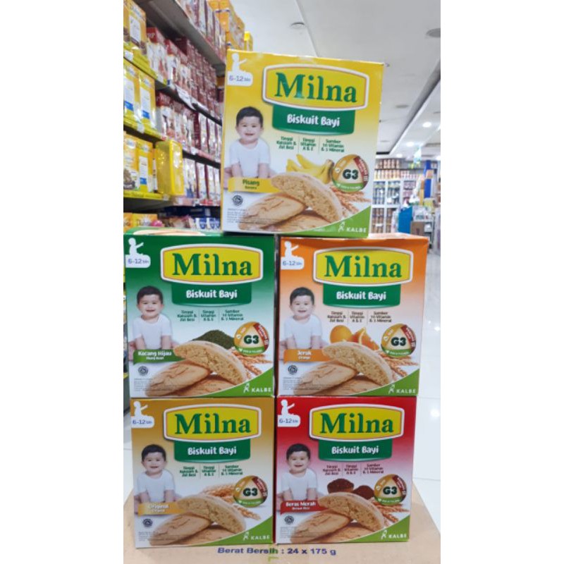 Milna Biscuit Baby 130gr