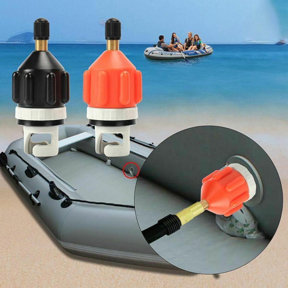 Chookyy Adaptor Pompa SUP Perahu Karet Paddle Board Pumping Head Connector Adaptor Katup Udara Kayak Tiup