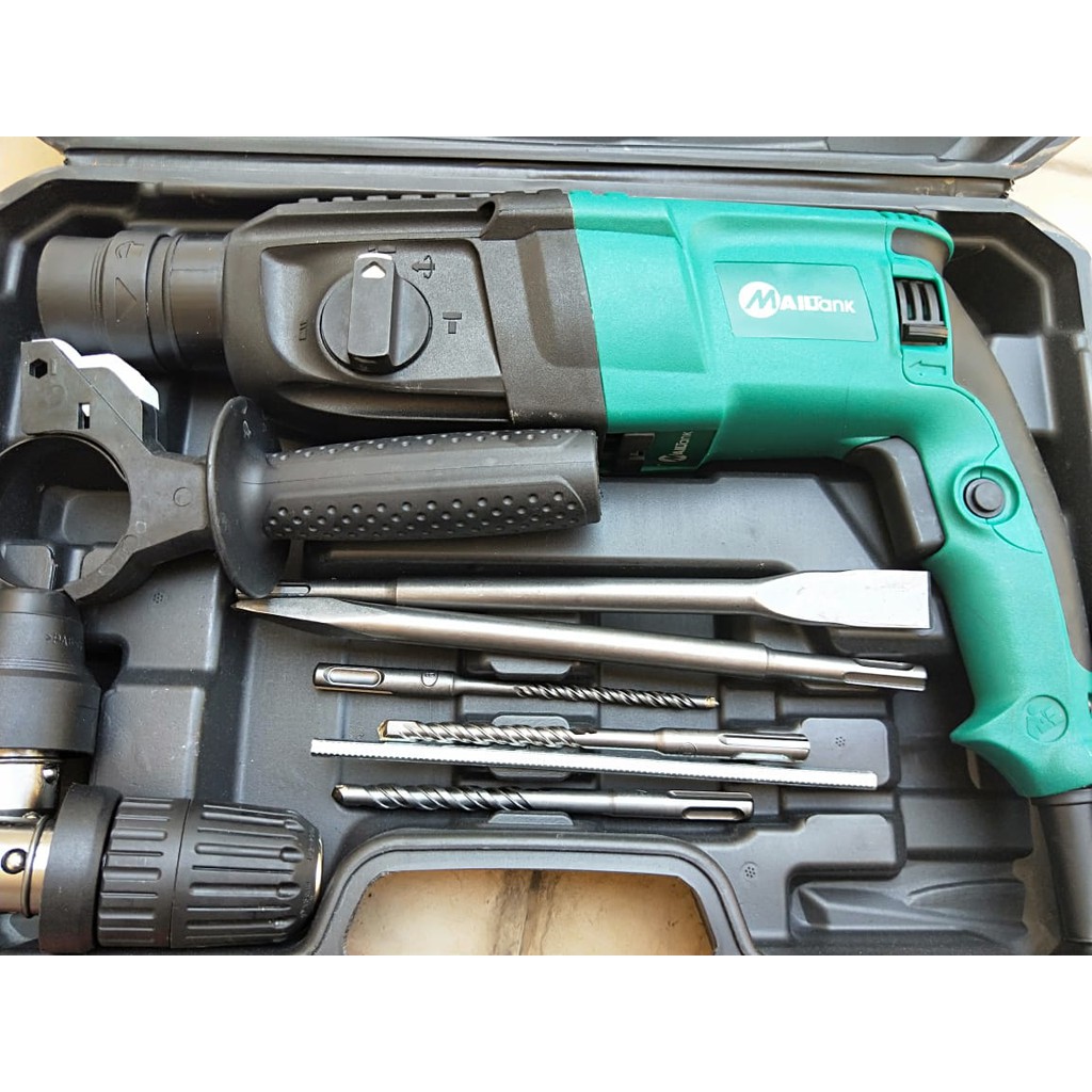 MAILTANK SH - 04 bor rotary impact hammer drill full fitur Best Quality Mesin bobok beton