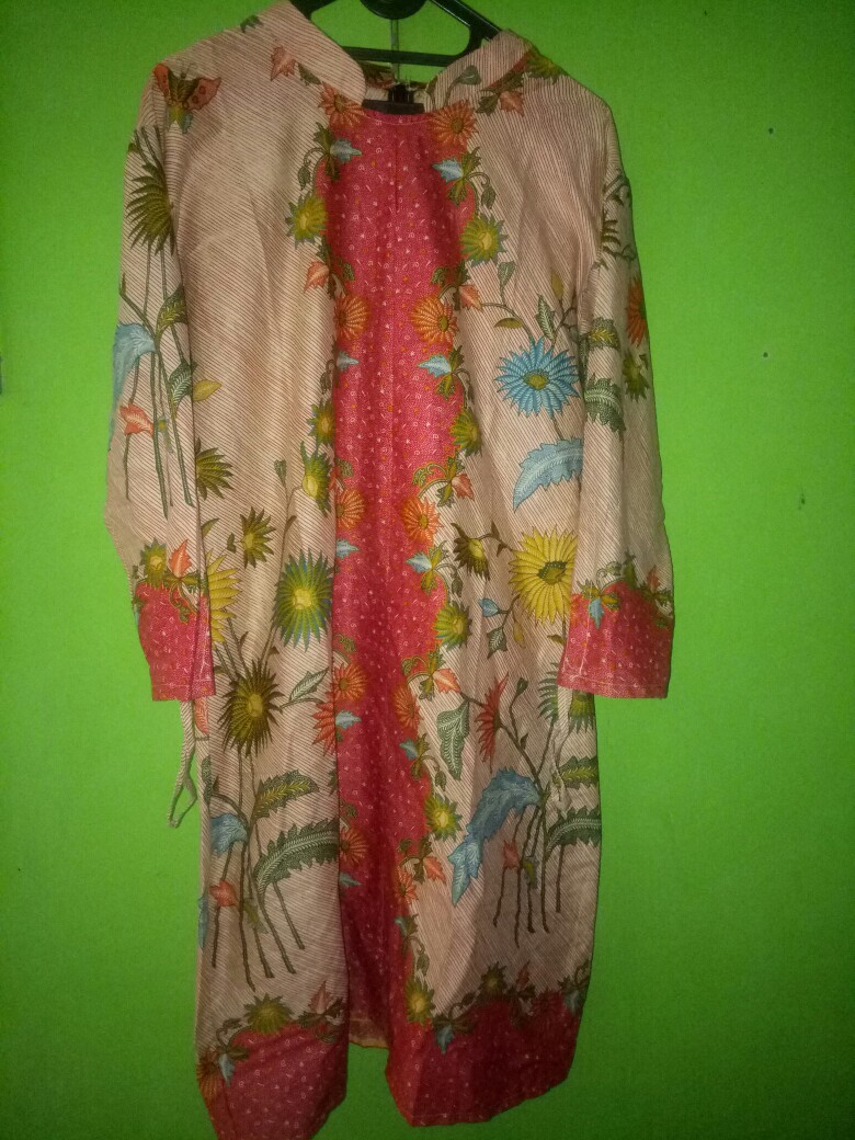 Gamis Batik Manggar, Padi,sekar,cantik,kubis,kipas,daun,kupu,nadine,gendis