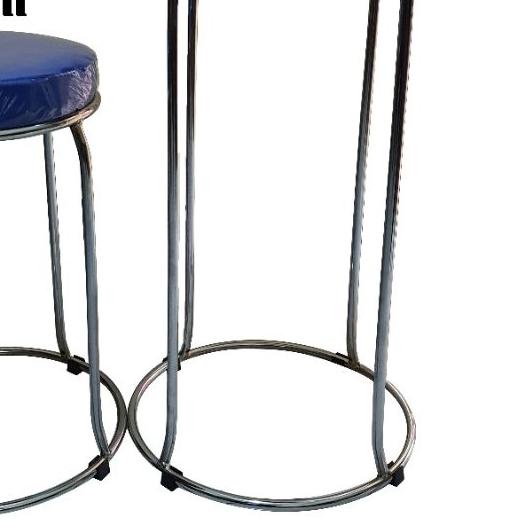 KURSI BULAT/ KURSI CAFE / BAR / KURSI BESI TINGGI 50cm & 75cm