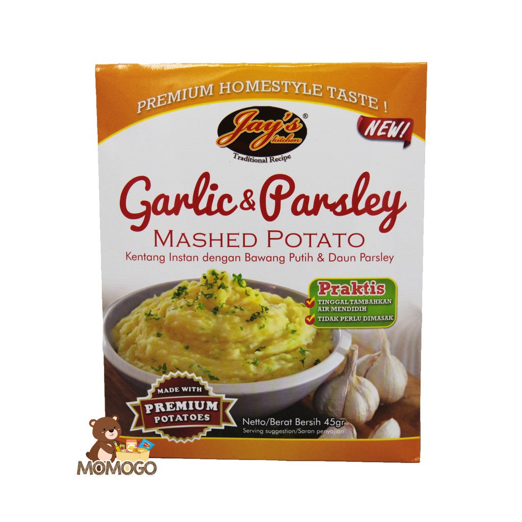 

Jay's Garlic & Parsley Mashed Potato