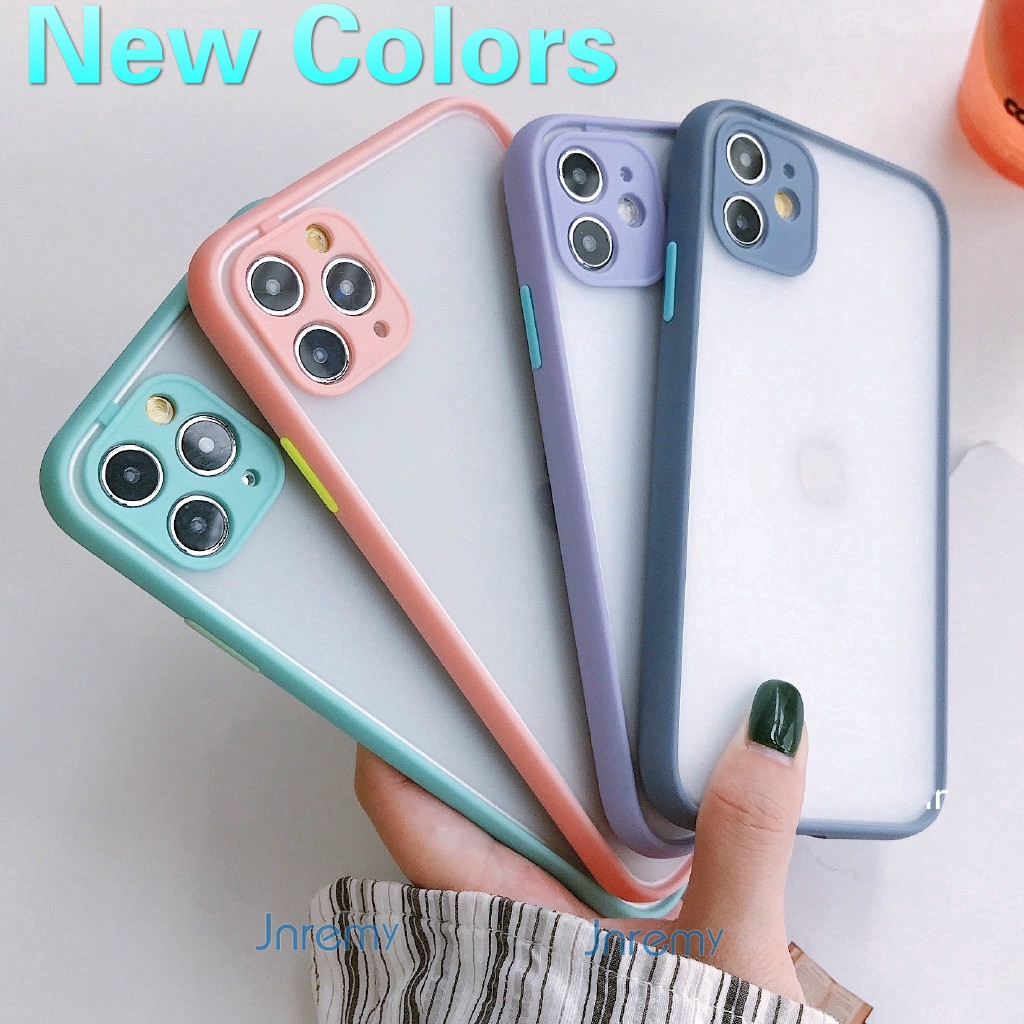 Hard Case Pelindung Lensa Kamera Shockproof Untuk Iphone 12 11 Pro X Xr Xs Max 6s 7 8 Plus