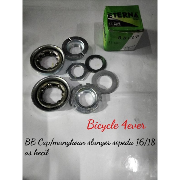 BB Cup/Mangkokan Tengah sepeda BMX 16/18/20