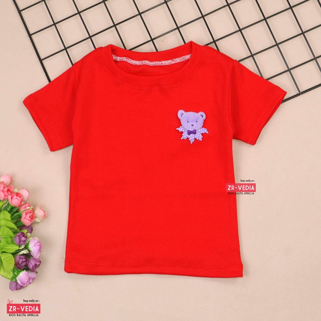 Lolipop Shirt uk 1-2 Tahun / Kaos Anak Perempuan Kids Baju Import Lengan Cewek Blus T-Shirt Polos