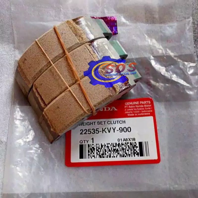Kampas Otomatis/Kampas Ganda Kopling Ori Honda Beat Mio Beat FI F1 Scoopy Spacy Karbu